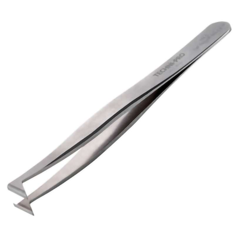 Cutting Tweezers, Style 14A, Stainless, Predominant Angle, 4.5"